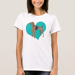 T-shirt Amour de Coonhound des EA