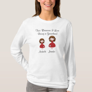 T-shirt Amour de deux raisons I étant une grand-maman