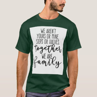T-shirt Amour de famille mixte