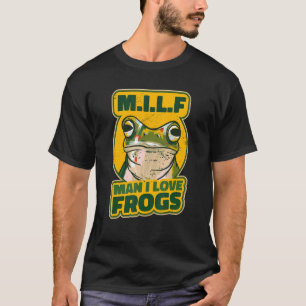 T-shirt Amour de grenouille chasseur de grenouille crapaud