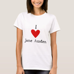 T-shirt Amour de Jane Austen
