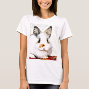 T-shirt amour de joie de paix de lapin