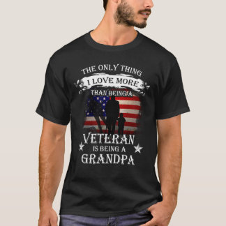 T-shirt Amour de la chose I plus qu'étant un vétéran -