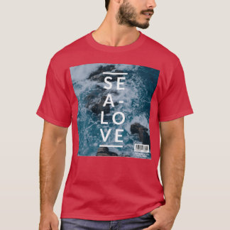 T-shirt Amour de la mer famille