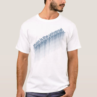 T-shirt Amour de la musique