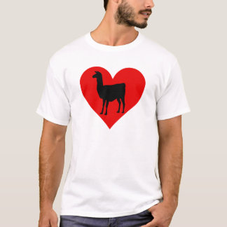 T-shirt Amour de lama