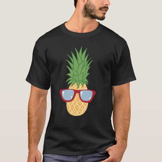 T-shirt Amour de l'ananas Hipster Motivation Amour de l'an (Devant)