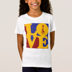 T-Shirt Amour de mandoline