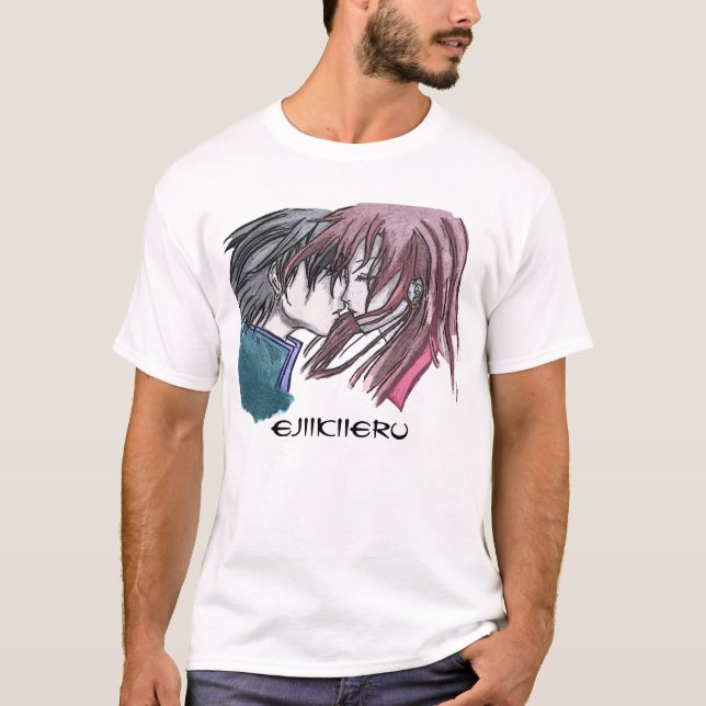 T-shirt Amour de Manga (Devant)