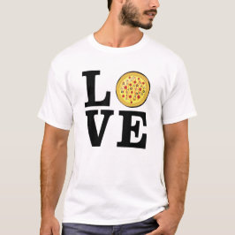 T-shirt Amour de Pizza - Drôle
