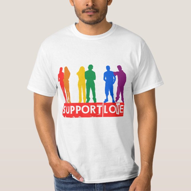 T-shirt Amour de soutien (Devant)