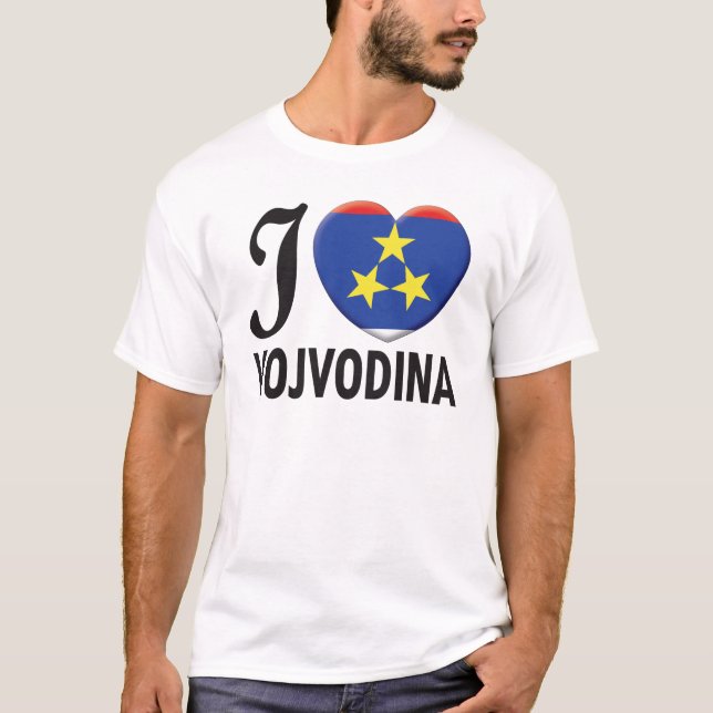 T-shirt Amour de Voïvodine (Devant)