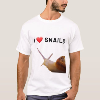T-shirt Amour des escargots