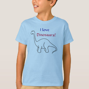 T-shirt Amour des ventres I, dinosaures ! Chemise