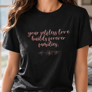 T-shirt Amour désintéressé Familles pour toujours - Parent