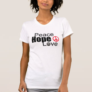 T-shirt amour d'espoir de paix
