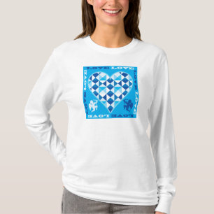 T-shirt Amour (Diamant Bleu)