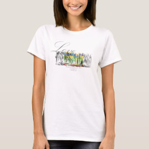 T-shirt Amour d'iris de porche de Sun