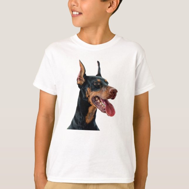 T-shirt amour Doberman Dog (Devant)