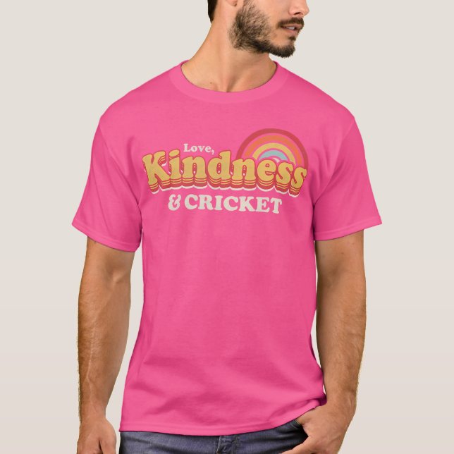 T-shirt Amour Drôle Du Cricket Et Du Cricket (Devant)