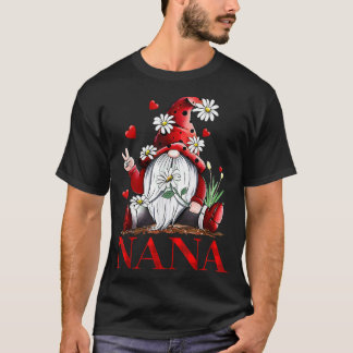 T-shirt Amour Drôle Être Appelé Nana Gnome Saint-Valentin 