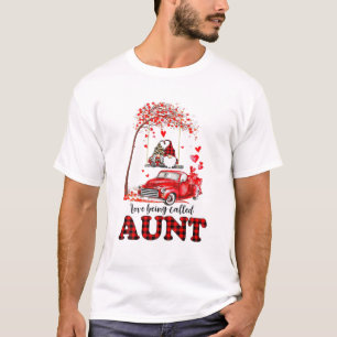 T-shirt Amour Drôle Être Appelé Tante Gnome Saint-Valen