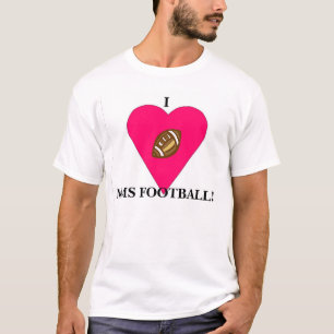 T-shirt Amour du football