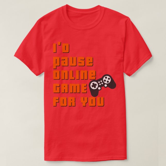 T-shirt Amour du joueur (Design devant)