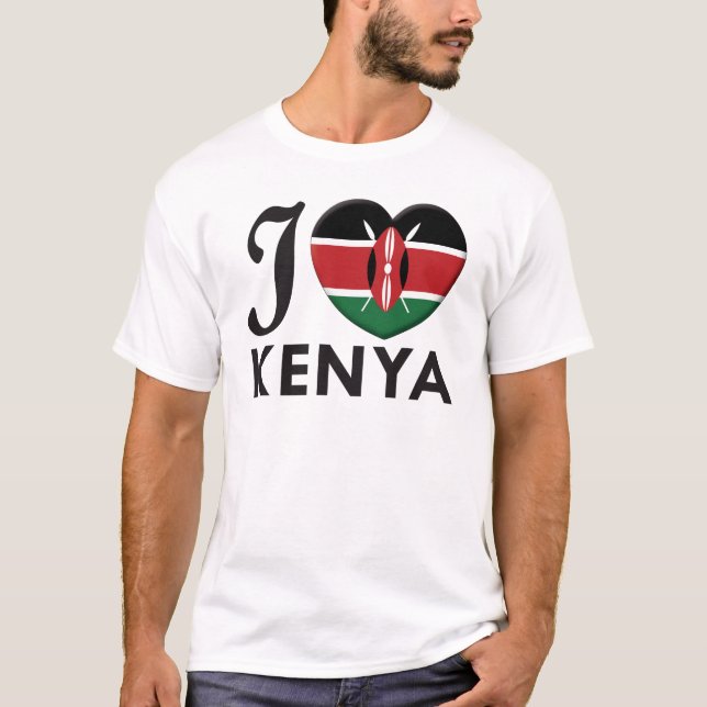 T-shirt Amour du Kenya (Devant)