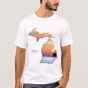 T-shirt Amour du Michigan