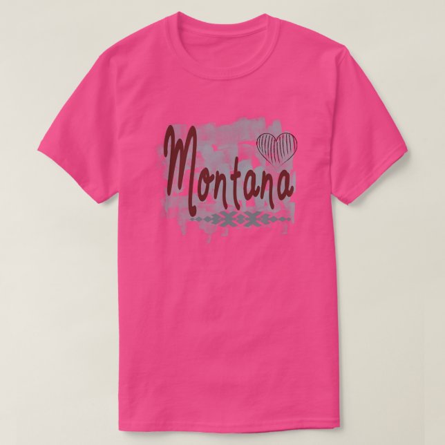 T-shirt Amour du Montana1 (Design devant)