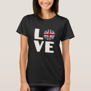 T-shirt Amour d'Union Jack