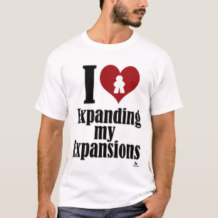T-shirt Amour Élargir mes expansions Gamer Slogan