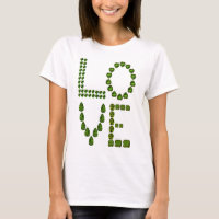 Amour - Emerald Green Gemstone Letters