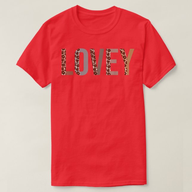 T-shirt Amour Empreinte de léopard Maman Mère mignonne Fêt (Design devant)