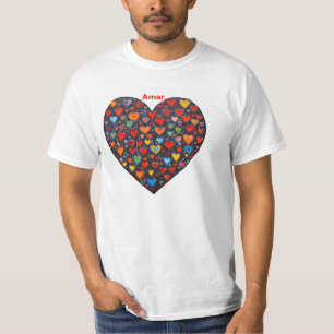 T-shirt Amour - Espagnol