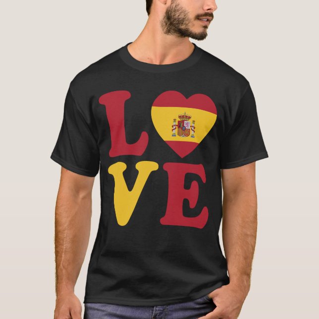 T-shirt Amour espagnol (Devant)
