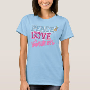T-shirt Amour et bonheur de paix