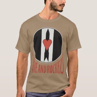 T-shirt Amour et Fusées