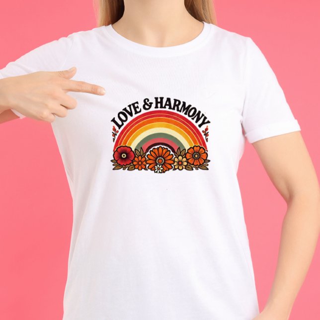 T-shirt Amour et harmonie (Créateur téléchargé)