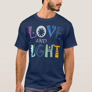 T-shirt Amour Et Lumière Hanoukka Chanukah Festival Juif P