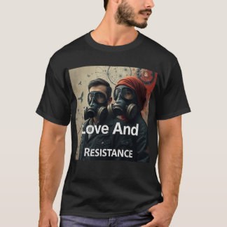T-shirt AMOUR ET RÉSISTANCE Kafka Romantiques Bande Dessin