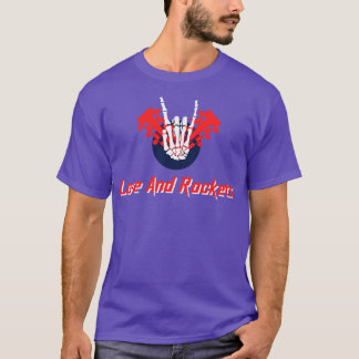 T-shirt Amour Et Rockets 16