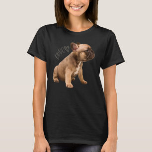 T-shirt Amour French Bulldog Frenchie Maman Papa Chien Chi