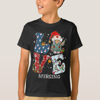 T-shirt AMOUR Gnome Nourriture Noël Pyjama Costume de fami
