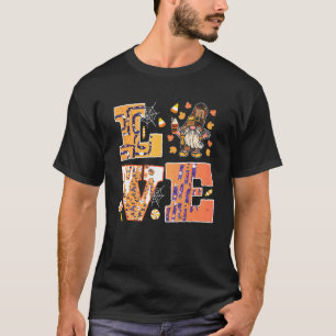 T-shirt Amour Halloween Gnome Crew Candy Eater Gnomes Ghos
