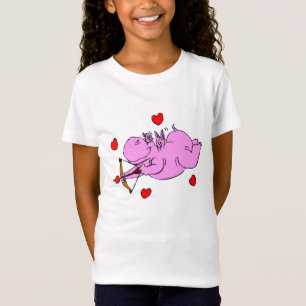 T-Shirt Amour Hippopotame