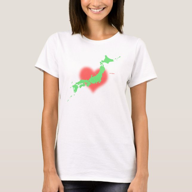 T-shirt Amour Japon (Devant)
