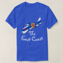 Amour La Côte Est Coeur Nouvelle-Écosse chemise