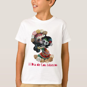 T-shirt Amour maternel squelettique mexicain